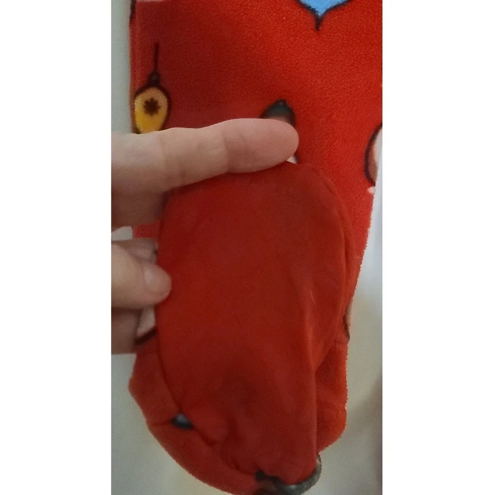 Footed Red Pajamas Christmas Santa Snowman Penguin Fleece‎ Baby XS